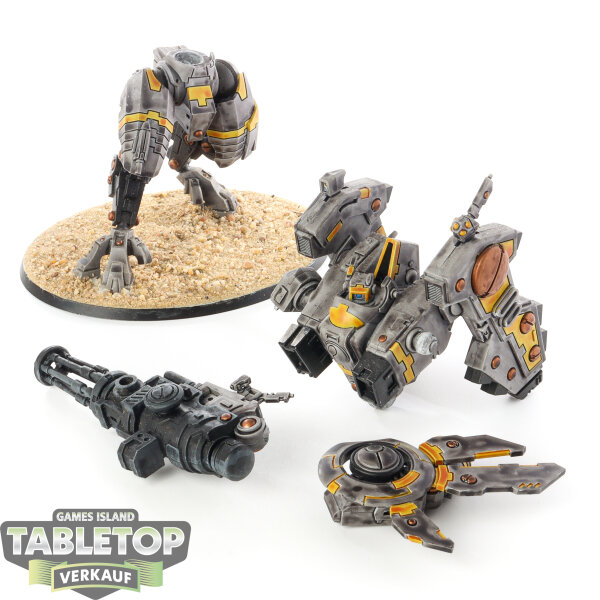 Tau Empire - XV104 Riptide Battlesuit - bemalt