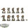 Space Marines - 10x Intercessors - bemalt