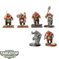 Ogor Mawtribes - 6x Ogor Gluttons - teilweise bemalt