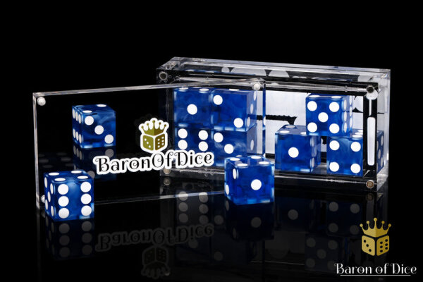 Baron of Dice - Precision Dice - Blue (10)