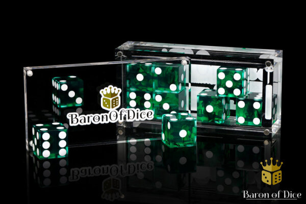 Baron of Dice - Precision Dice - Green (10)