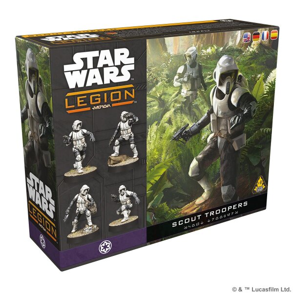 Star Wars: Legion - Scout Troopers Erweiterung - Multilingual