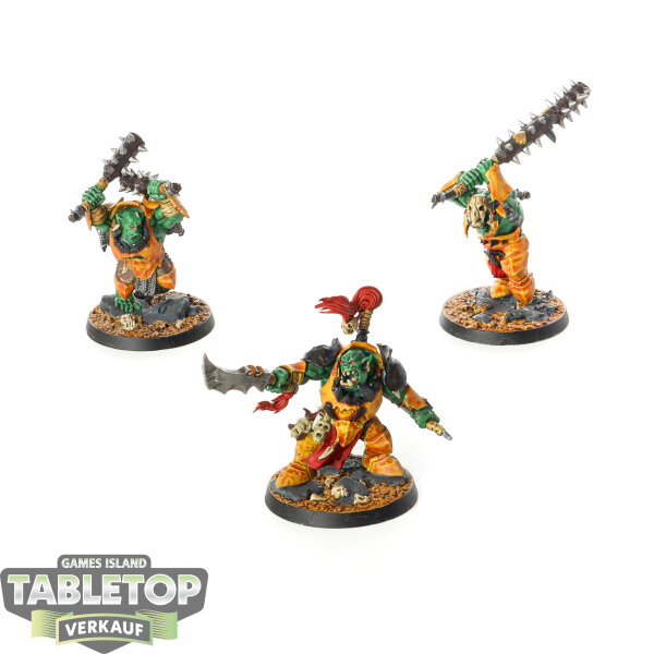 Age of Sigar: Warcry - 3 Morgok’s Krushas - bemalt