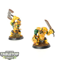 Orruk Warclans - 2 Ardboys klassisch - bemalt