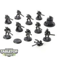 Tau Empire - 11 Fire Warriors Strike Team - grundiert