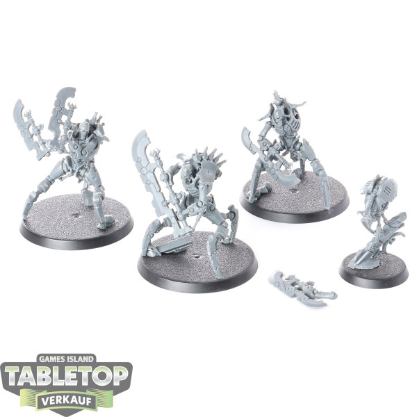Necrons - 3 x Skorpekh Destroyers - unbemalt