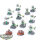 Necrons - 10 x Necron Warriors klassisch - teilweise bemalt