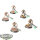 Necrons - 5 x Necron Warriors - teilweise bemalt
