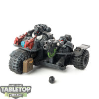 Space Marines - Attack Bike - bemalt