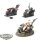 Dark Angels - 3 x Ravenwing Biker (Classic) - bemalt