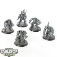 Chaos Space Marines - 5x Chaos Terminator Squad -...