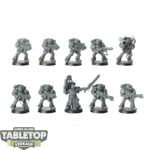 Dark Angels - 10x Tactical Squad - unbemalt