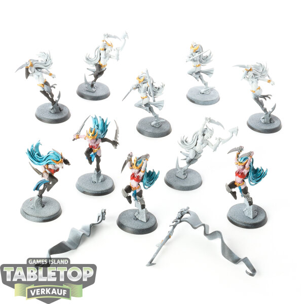 Daughters of Khaine - 10 Witch Aelves - grundiert