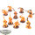 Orruk Warclans - 10x Black Orc Mob - teilweise bemalt