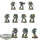 Dark Angels - 10 x Tactical Squad klassisch - bemalt