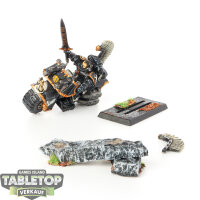 Dark Angels - Master of the Ravenwing on Bike - bemalt