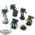 Dark Angels - 5 x Space Marine Assault Squad - teilweise bemalt
