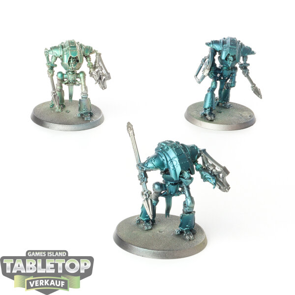Legion Imperiales - 3 x Cerastus Knights Lancer - teilweise bemalt