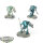 Legion Imperiales - 3 x Cerastus Knights Lancer - teilweise bemalt