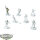 Infinity - 7 x Ariadna Action Pack - teilweise bemalt