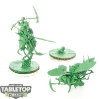 Maggotkin of Nurgle - 2x Pusgoyle Blightlords - grundiert