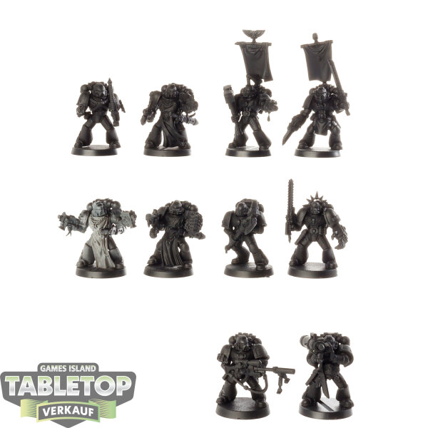 Black Templars - 10x Crusader Squad Klassisch - grundiert