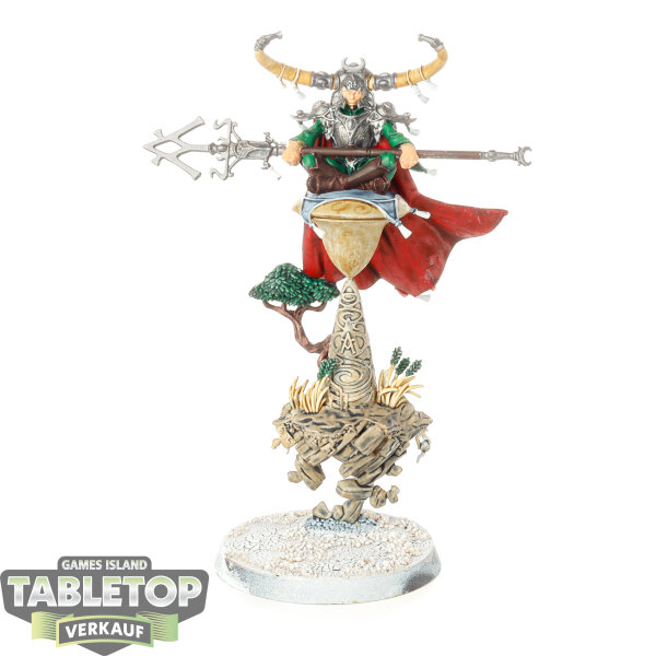 Lumineth Realm Lords - Alarith Stonemage - teilweise bemalt