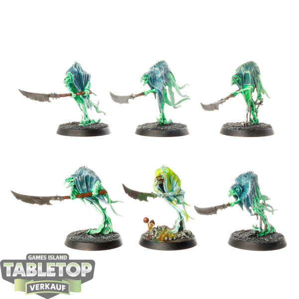 Nighthaunt - 6x Glaivewraith Stalkers - bemalt