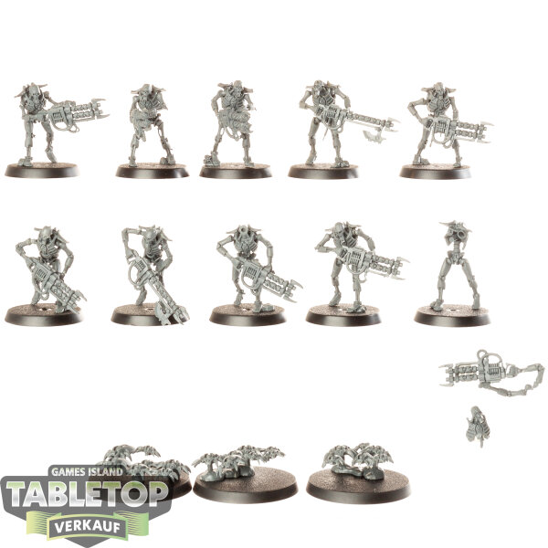 Necrons - 10 x Necron Warriors - unbemalt