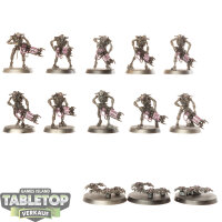 Necrons - 10 x Necron Warriors - bemalt