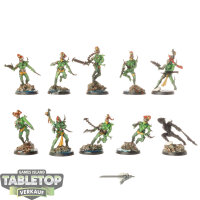 Drukhari - 10 x Wyches - teilweise bemalt