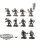 Blades of Khorne - 10 x Blood Warriors - teilweise bemalt