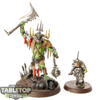 Orruk Warclans - Killaboss with Stab-grot - bemalt