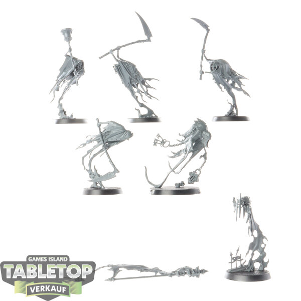 Nighthaunt - 6x Grimghast Reapers - unbemalt
