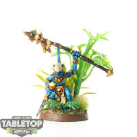 Seraphon - Skink Chief - bemalt