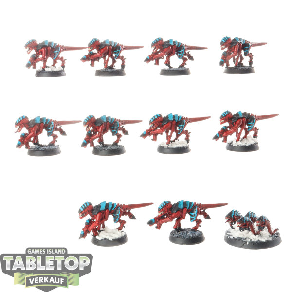 Tyraniden - 10 x Termagants klassisch - bemalt