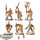Adeptus Custodes - 6 x Custodian Guard Squad - teilweise bemalt
