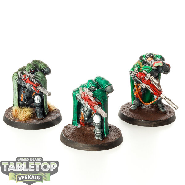 Space Marines - 3 x Eliminators - bemalt