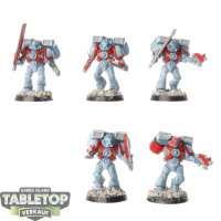 Space Marines - 5 x Assault Squad - bemalt