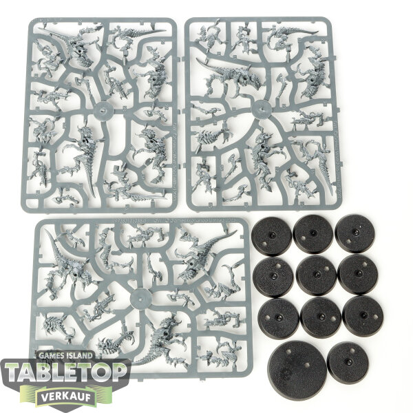 Tyraniden - 10 x Termagants - im Gussrahmen