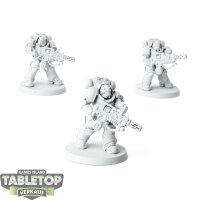 Space Marines - 3 Primaris Eradicators - grundiert