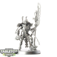 Necrons - Overlord with Tachyon Arrow - grundiert