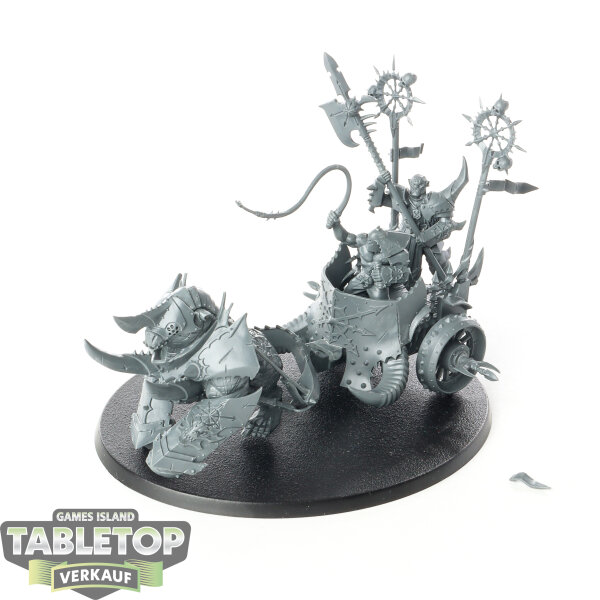 Slaves to Darkness - Gorebeast Chariot - unbemalt