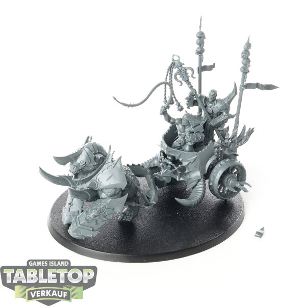 Slaves to Darkness - Gorebeast Chariot - unbemalt