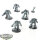 Space Marines - 5 x Terminator Squad - unbemalt