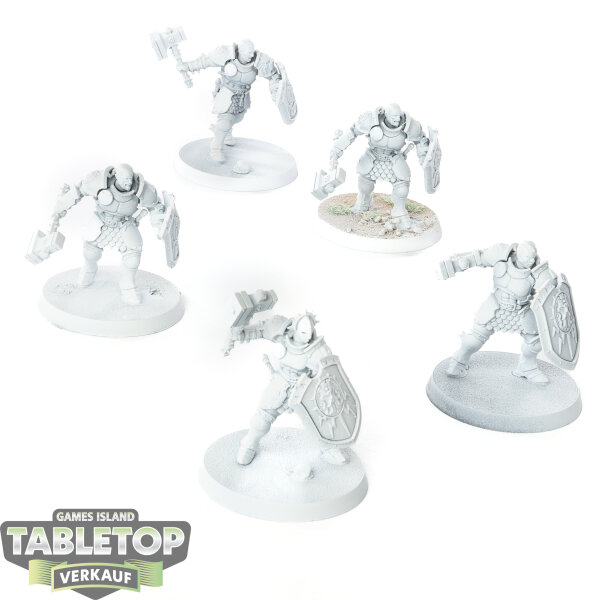 Stormcast Eternals - 5 x Liberators - grundiert