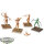 Wood Elf Realms - 4x Dryad - teilweise bemalt