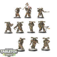 Chaos Space Marines - 10 Chaos Space Marines - bemalt