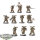 Chaos Space Marines - 10 Chaos Space Marines - bemalt