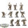 Chaos Space Marines - 10 Chaos Space Marines - teilweise bemalt